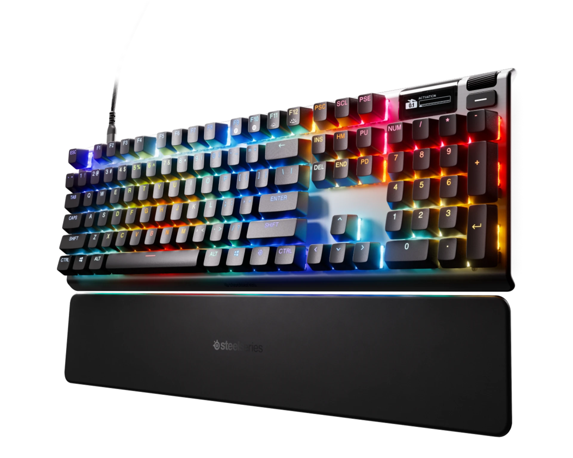SteelSeries - Apex Pro Gen 3 Full Size Wired Mechanical OmniPoint Adjustable Gaming Keyboard SteelSeries - Apex Pro Gen 3 Full Size Wired Mechanical OmniPoint Adjustable Gaming Keyboard